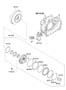 Diagram OIL PUMP & TQ/CONV-AUTO (1800 CC - NU) for your 2020 Hyundai Kona