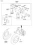 Diagram REAR WHEEL BRAKE for your 2013 Hyundai Elantra