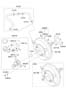 Diagram BRAKE MASTER CYLINDER & BOOSTER for your Hyundai