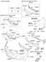 Diagram FRONT BUMPER for your 2011 Hyundai Elantra