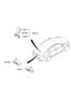 Diagram LICENSE PLATE + INTERIOR LAMP for your 2012 Hyundai Elantra