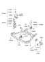 Diagram ENGINE & TRANSAXLE MOUNTING for your 2013 Hyundai Azera