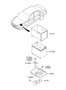 Diagram BATTERY for your 2021 Hyundai Venue