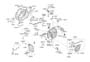 Diagram TRANSAXLE CASE - AUTO (AUTO - 6 SPEED 2WD) for your 2014 Hyundai Sonata GLS Sedan