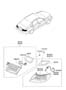 Diagram REAR COMBINATION LAMP for your Hyundai