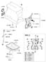 Diagram BELT COVER & OIL PAN (2400 CC - THETA 2) for your 2013 Hyundai EQUUS Signature Sedan 5.0L Tau V8 A/T