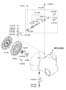 Diagram CLUTCH RELEASE FORK-MANUAL (MANUAL T/M - 5 SPEED 2WD) for your 2013 Hyundai