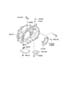 Diagram TRANSAXLE CASE-AUTO for your 2010 Hyundai Tucson