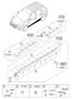 Diagram SIDE TRIM & MOULDING for your 2010 Hyundai Tucson