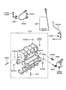 Diagram CYLINDER BLOCK for your 2014 Hyundai Tucson Limited 2.4L Theta II FWD