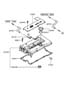 Diagram ROCKER COVER for your 2008 Hyundai Veracruz