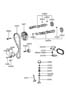 Diagram CAMSHAFT & VALVE for your 1993 Hyundai