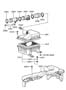 Diagram AIR INTAKE SYSTEM for your 2009 Hyundai Elantra