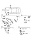 Diagram ELECTRONIC CONTROL UNIT (ECU) for your 2015 Hyundai Santa Fe