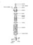 Diagram REAR SHOCK ABSORBER & SPRING for your 1995 Hyundai Accent