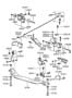 Diagram ENGINE & TRANSAXLE MOUNTING for your 1994 Hyundai