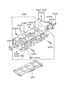 Diagram CYLINDER HEAD for your 2008 Hyundai Genesis Coupe