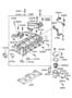 Diagram CYLINDER HEAD for your Hyundai