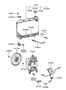 Diagram RADIATOR for your 1994 Hyundai