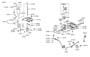 Diagram SHIFT LEVER CONTROL for your 1992 Hyundai