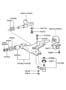 Diagram ARM-FRONT SUSPENSION LOWER for your 2009 Hyundai Azera