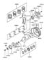 Diagram CRANKSHAFT & PISTON for your Hyundai