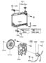 Diagram RADIATOR for your 1994 Hyundai