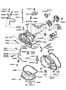 Diagram TRANSAXLE CASE for your 1992 Hyundai