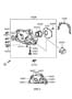 Diagram CASE-FRONT for your 2002 Hyundai Accent