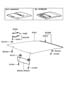 Diagram SUNVISOR & HEADLINING for your 1998 Hyundai