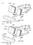 Diagram REAR SEAT for your 1985 Hyundai