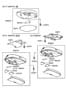 Diagram ROOM LAMP for your Hyundai