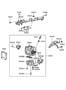 Diagram THROTTLE BODY & INJECTOR for your Hyundai