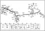 Diagram BRAKE FLUID LINES for your 2014 Hyundai Genesis Coupe