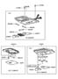 Diagram ROOM LAMP for your Hyundai