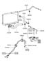 Diagram RAD HOSE & RESERVOIR for your Hyundai