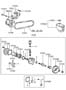 Diagram POWER STEERING OIL PUMP for your Hyundai