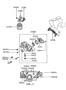 Diagram CASE-FRONT for your 1996 Hyundai