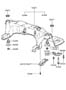 Diagram CROSSMEMBER (FRONT)ONT SUSPENSION for your Hyundai