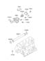 Diagram COOLANT HOSE & PIPE for your 2001 Hyundai