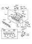 Diagram INTAKE MANIFOLD for your 2000 Hyundai Sonata