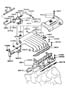 Diagram INTAKE MANIFOLD for your 2005 Hyundai Elantra