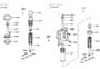 Diagram REAR SHOCK ABSORBER & SPRING for your Hyundai