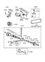 Diagram POWER STEERING OIL PUMP for your Hyundai