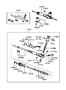 Diagram POWER STRG GEAR BOX for your Hyundai