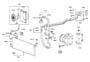 Diagram AIR CON COOLER LINE for your 2015 Hyundai Azera