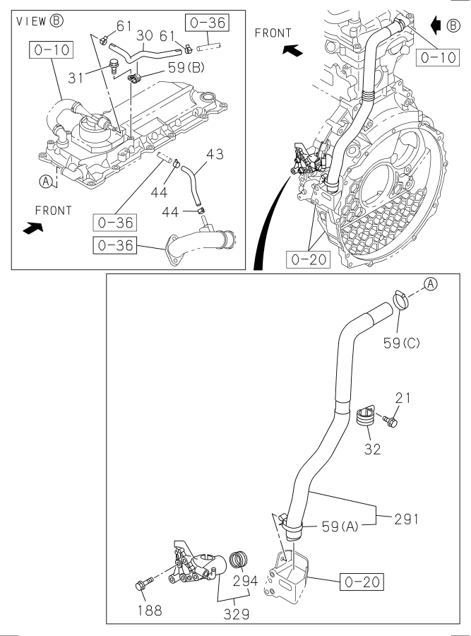 Diagram VENTILATION SYSTEM for your Isuzu