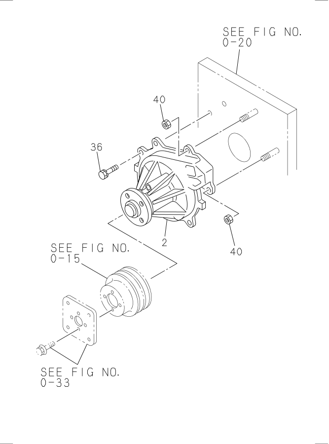 Diagram WATER PUMP AND CORROSION RESISTOR for your 2009 Isuzu NQR   