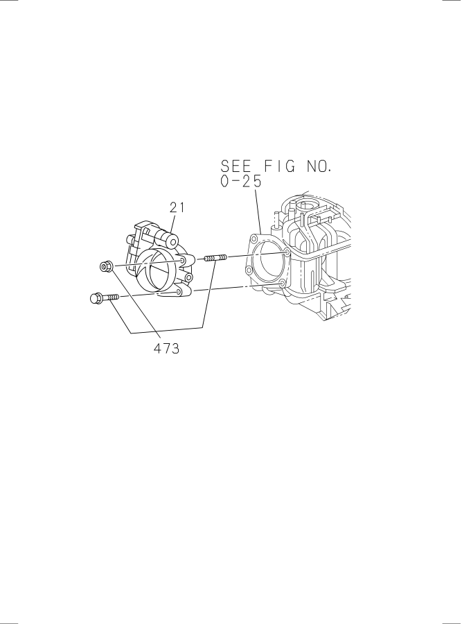 Diagram ENGINE CONTROL VALVE AND LEVER for your Isuzu NPR-HD  