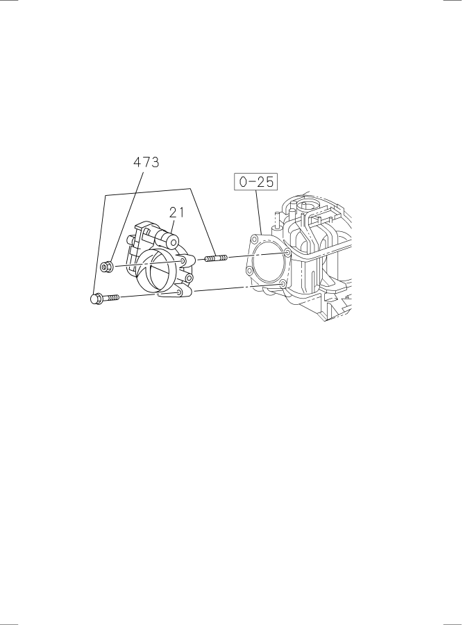 Diagram ENGINE CONTROL VALVE AND LEVER for your Isuzu NPR-HD  